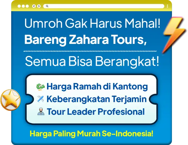 Nilai Plus Umroh Di Zahara Tour